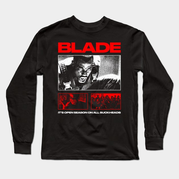 Blade Long Sleeve T-Shirt by nickbaileydesigns